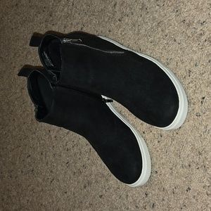 Madden black wedge sneaker. Size 8.5